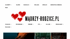 What Madrzy-rodzice.pl website looked like in 2017 (6 years ago)