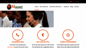 What M-connect.nl website looked like in 2017 (6 years ago)