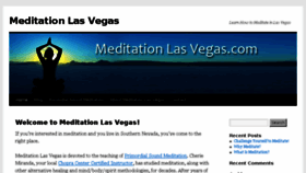 What Meditationlasvegas.com website looked like in 2017 (6 years ago)