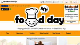 What Myfooddays.com website looked like in 2017 (6 years ago)