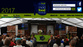 What Moldfoodfestival.co.uk website looked like in 2017 (6 years ago)