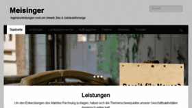 What Meisinger-ingenieurleistungen.de website looked like in 2017 (6 years ago)