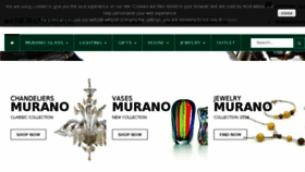 What Murano-store.com website looked like in 2017 (8 years ago)