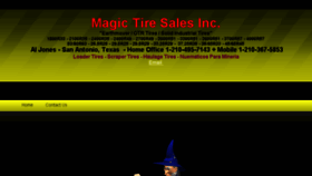 What Magictire.com website looked like in 2017 (6 years ago)