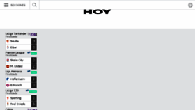 What M.hoy.es website looked like in 2017 (6 years ago)