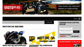 What Motoplus.nl website looked like in 2017 (6 years ago)