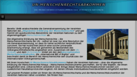 What Menschenrechtsabkommen.de website looked like in 2017 (6 years ago)