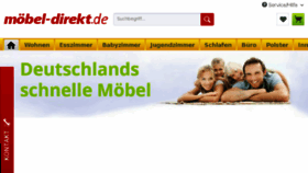 What Moebel-direkt.de website looked like in 2017 (6 years ago)