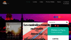 What Meteo-a-paris.fr website looked like in 2017 (6 years ago)