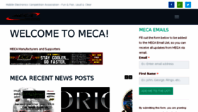 What Mecacaraudio.com website looked like in 2017 (6 years ago)