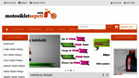 What Motosikletsepeti.com website looked like in 2017 (6 years ago)