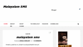 What Malayalamsms2u.blogspot.com website looked like in 2017 (6 years ago)