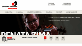 What Muzickaomladina.org website looked like in 2017 (6 years ago)