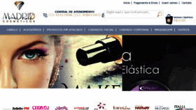 What Madridcosmeticos.com.br website looked like in 2017 (6 years ago)