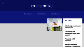 What Marzymisie.pl website looked like in 2017 (6 years ago)