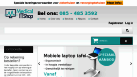What Medicalitshop.nl website looked like in 2017 (6 years ago)