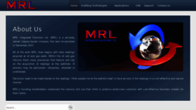What Mrlsolutions.com website looked like in 2017 (6 years ago)