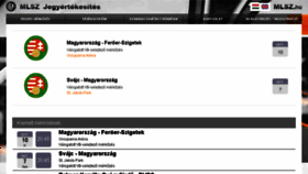 What Meccsjegy.mlsz.hu website looked like in 2017 (6 years ago)