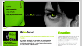 What Memopanel.nl website looked like in 2017 (6 years ago)