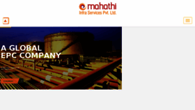 What Mahathiinfra.com website looked like in 2017 (6 years ago)
