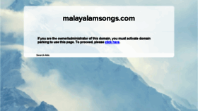 What Malayalamsongs.com website looked like in 2017 (6 years ago)