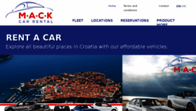 What Mack-concord.hr website looked like in 2017 (6 years ago)
