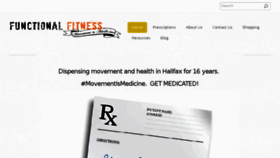 What Movementrx.com website looked like in 2017 (6 years ago)