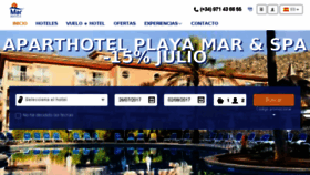 What Marhotels.com website looked like in 2017 (6 years ago)