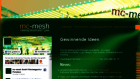 What Mc-mesh.de website looked like in 2017 (6 years ago)