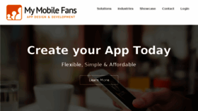What Mymobilefans.com website looked like in 2017 (6 years ago)