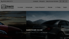What Mengerlerkiralama.com website looked like in 2017 (6 years ago)