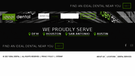 What Myidealdental.com website looked like in 2017 (6 years ago)