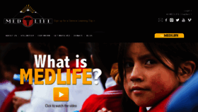 What Medlifemovement.org website looked like in 2017 (6 years ago)