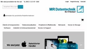 What Mr-daten-shop.de website looked like in 2017 (6 years ago)