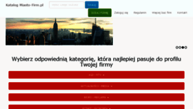 What Miasto-firm.pl website looked like in 2017 (6 years ago)