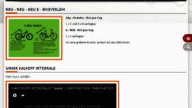 What Mkbikes.de website looked like in 2017 (6 years ago)