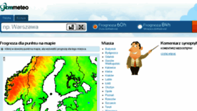 What M.meteo.pl website looked like in 2017 (6 years ago)
