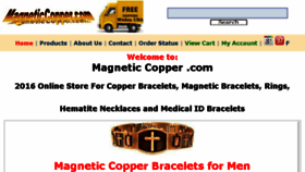 What Magneticcopper.com website looked like in 2017 (6 years ago)
