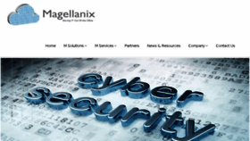 What Magellanix.com website looked like in 2017 (6 years ago)