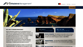 What Madeira-management.com website looked like in 2017 (6 years ago)