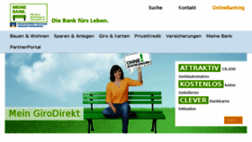 What Meine-bank-no.de website looked like in 2017 (6 years ago)