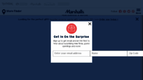 What Marshallsonline.com website looked like in 2017 (6 years ago)