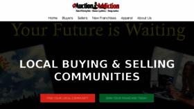 What Myauctionaddiction.com website looked like in 2017 (6 years ago)
