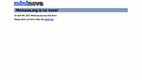 What Mininova.org website looked like in 2017 (6 years ago)