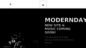 What Moderndayfreak.com website looked like in 2017 (6 years ago)