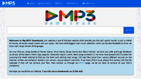 What Mp3xyz.com website looked like in 2017 (6 years ago)