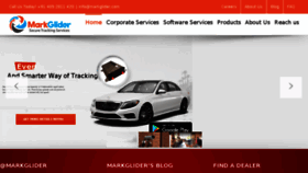What Markglider.com website looked like in 2017 (6 years ago)