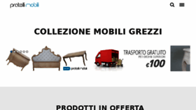 What Mobili-grezzi.com website looked like in 2017 (6 years ago)