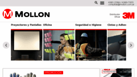 What Mollon.com.ar website looked like in 2017 (6 years ago)