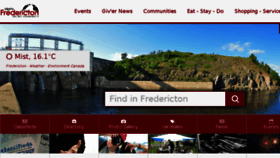 What Mightyfredericton.com website looked like in 2017 (6 years ago)